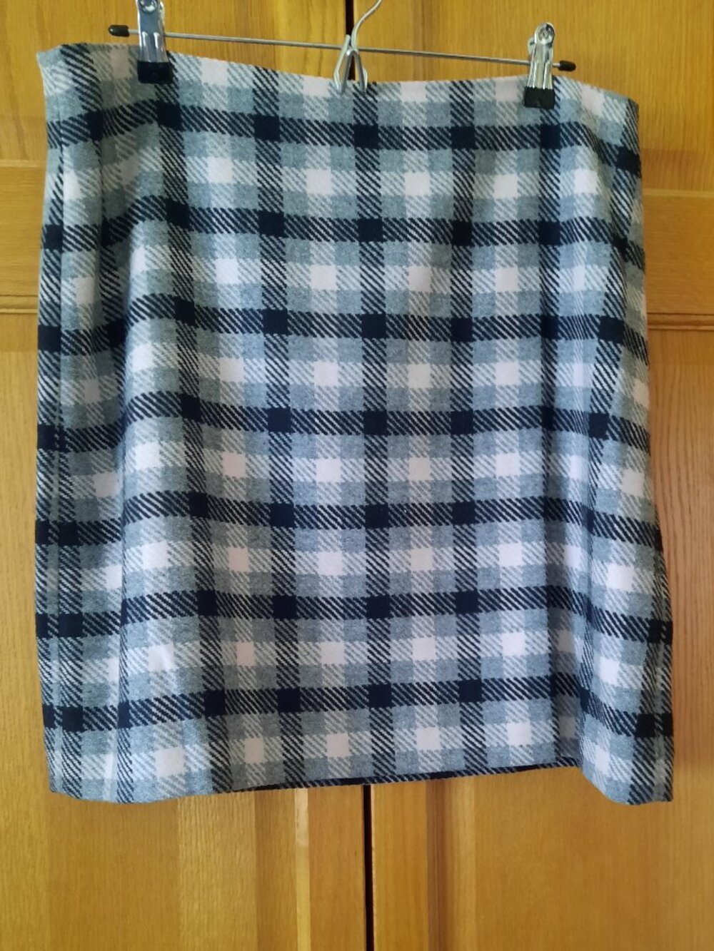 Skirt, Talbots Petites, Plaid Pattern